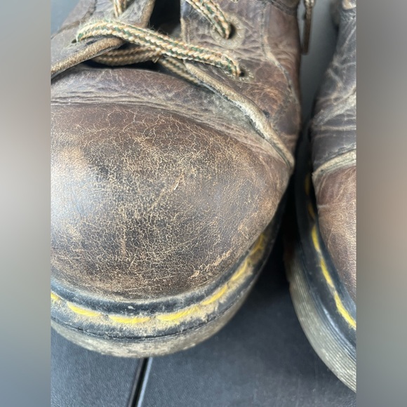 Dr. Martens Shoes Dr Marten Leather Work Boot Mens Ladies 11 Brown